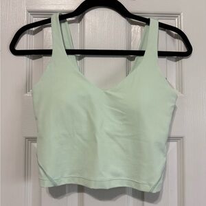 Light mint green lululemon align tank